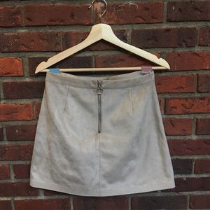 Warm Grey Primark Mini Skirt